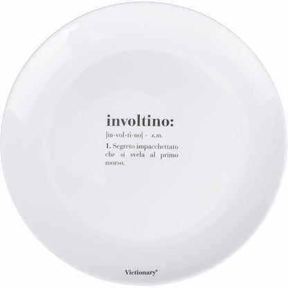 187427 - VICTORY INVOLTINO Set me 4 Pjata të Rrumbullakëta të Sheshta, 27cm, Materiali: Gotë Opaline