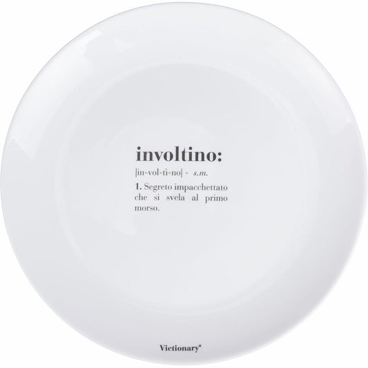 187427 - VICTORY INVOLTINO Set me 4 Pjata të Rrumbullakëta të Sheshta, 27cm, Materiali: Gotë Opaline