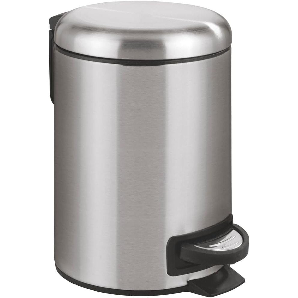 262068 - WENKO | Kosh për banjo prej çeliku inox, Kosh mini për banjo, 3L, Leman Easy Close