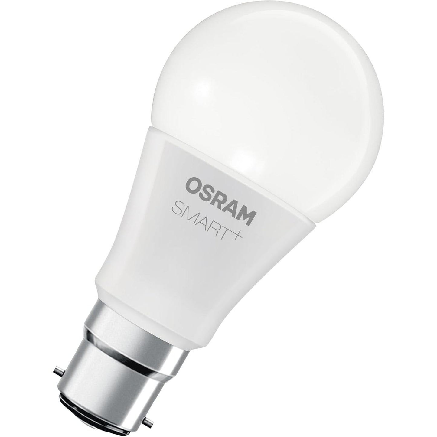 168381 - OSRAM SMART+ Llambë LED A60 RGBW B22D në Formë Pistoni, e Pajtueshme me Alexa dhe Google Home, Wi-Fi, e Bardhë e Akordueshme, Shumëngjyrëshe, Dizajn Filamenti