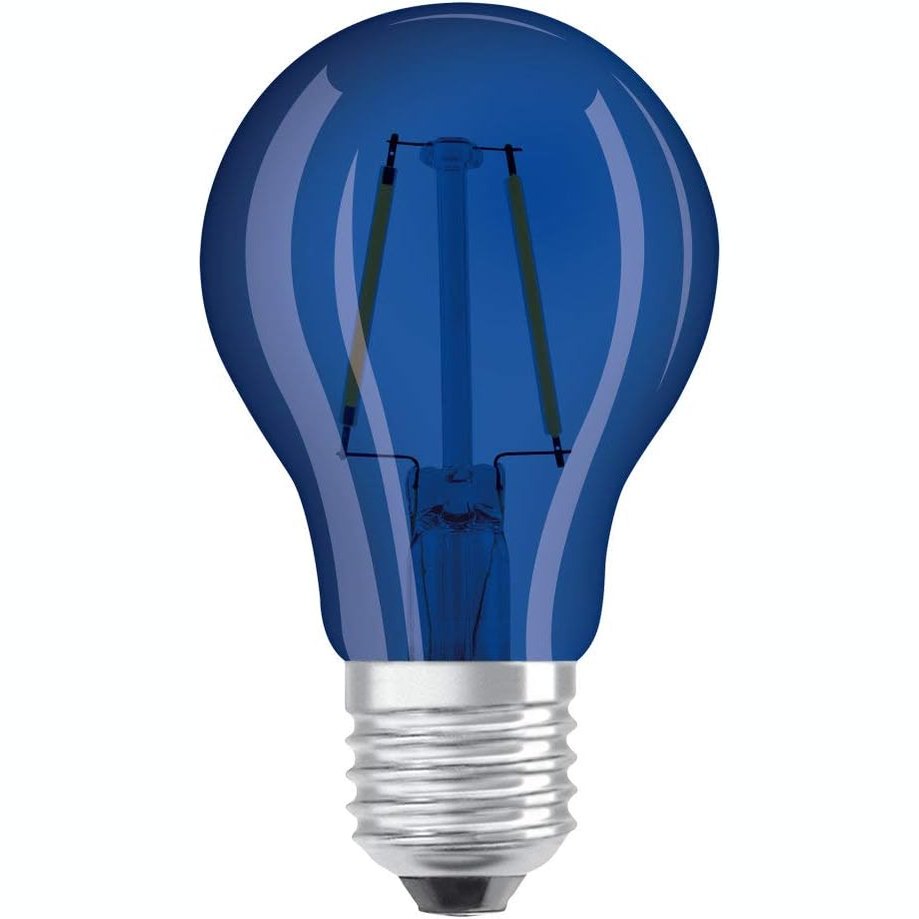 242853 - OSRAM Llampa LED, Bazë me vidë, Llampë klasike me ngjyrë A, Blu, 1 Njësi