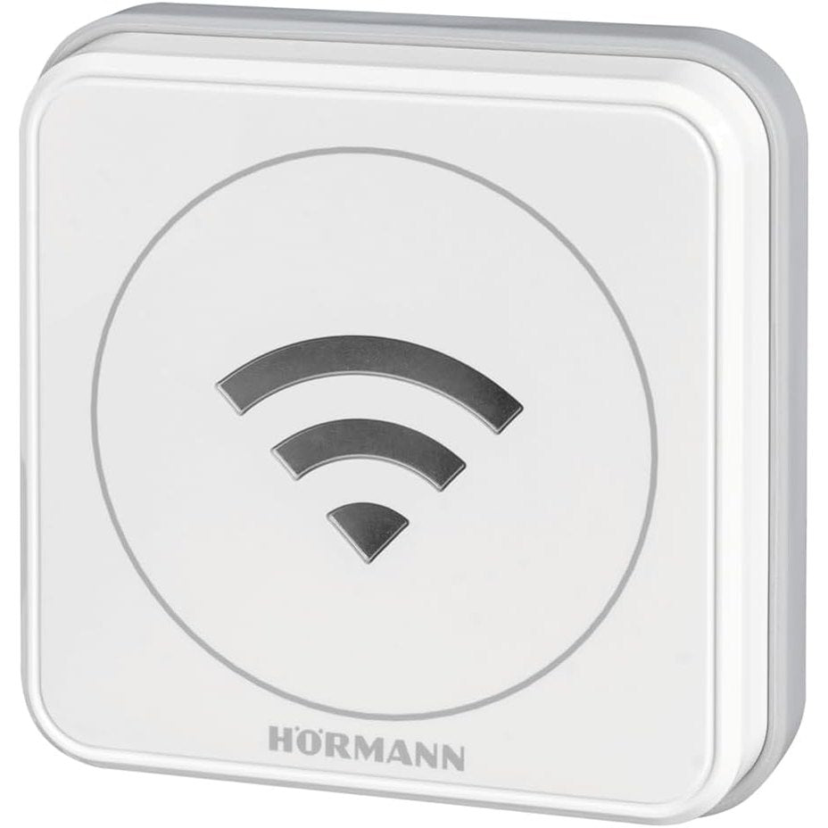 276101 - HÖRMANN Portë hyrëse WLAN me adaptor për dyer garazhi, 24V, e bardhë, 4510910