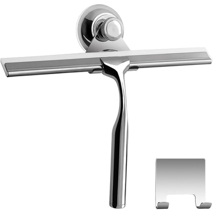 197531 - ZINDOO Shpërndarëse Dushi prej Çeliku Inox, Shpërndarëse Uji Shtëpiake për Pastrimin e Dritareve të Banjës, Madhësi 35 x 17 cm