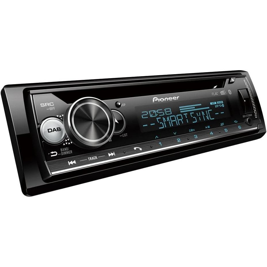 292139 - PIONEER DEH-S720DAB-AN, radio makine 1-DIN, akordues CD, Bluetooth, MP3, USB, AUX, ndriçim RGB, aplikacion Smart Sync