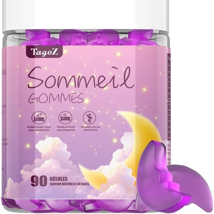 318674 - Karamele për gjumë – Shishe me 90 – Me Melatoninë dhe Vitaminë B6 – Pa sheqer