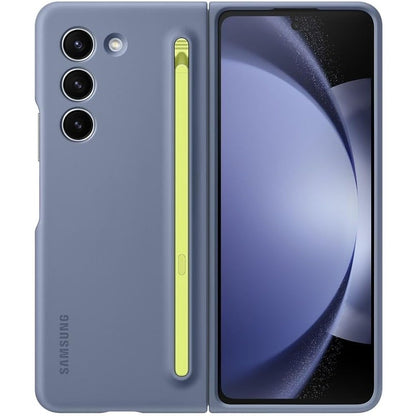 273060 - Mbështjellës me S Pen të Integruar për Samsung Z Fold 5, Ngjyrë Blu