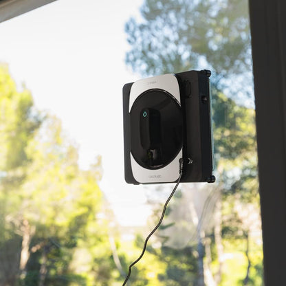 116263 - CECOTEC Roboti i Pastrimit të Xhamave Conga Windroid 1290, 72W, Formë Katrore, Sistem Lidhje DoubleSpray, Kontrollues me Aplikacion dhe Telekomandë, 4 Sisteme të Sigurisë