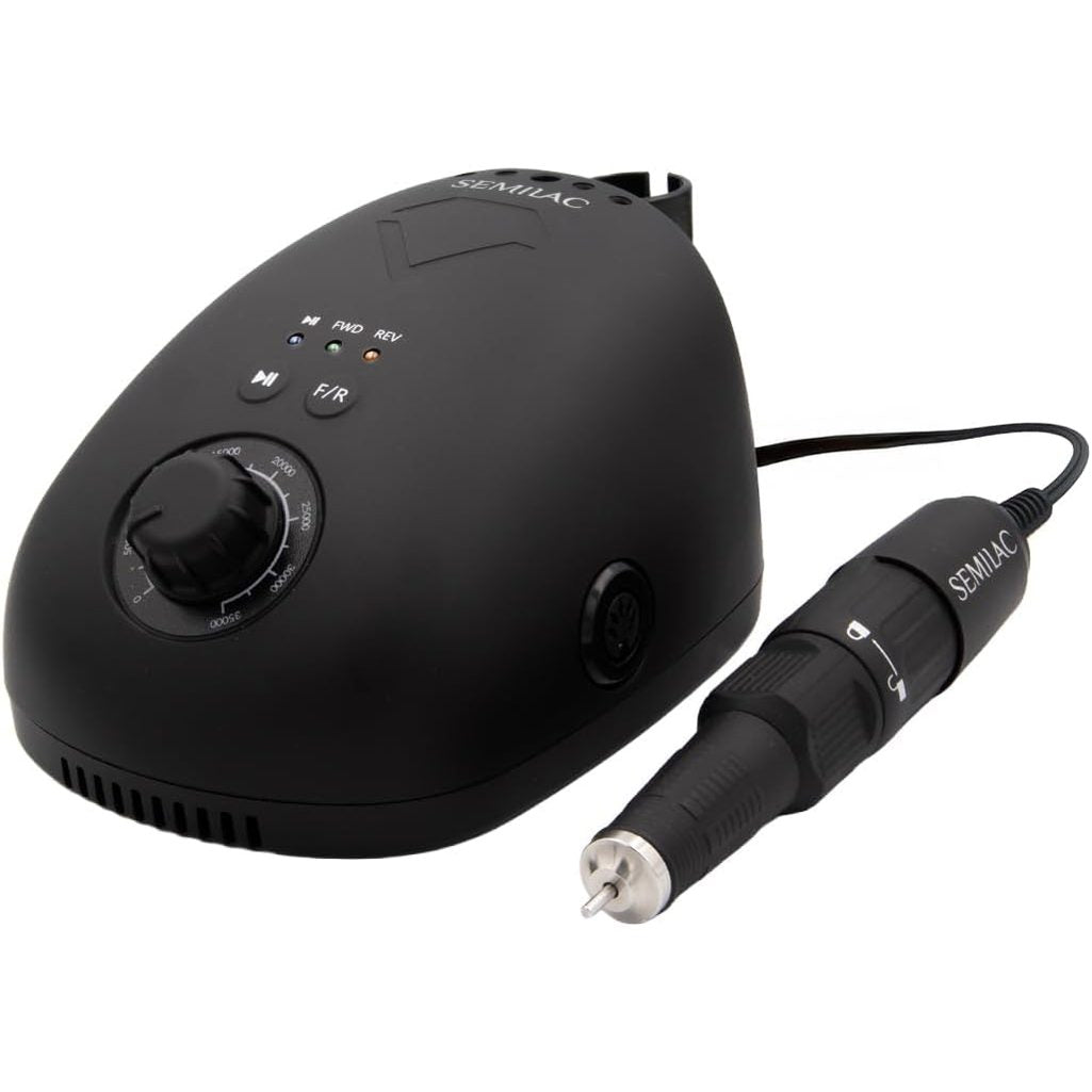 271030 - SEMILAC Stërvitëse thonjsh 65W, Pajisje për manikyr dhe pedikyr, 35,000 rpm, e qetë, ergonomike, me ndryshueshmëri të vazhdueshme
