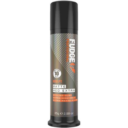 315657 - Dyllë Profesionale për Flokët Fudge, Matte Hed Extra, Mbajtje Ekstreme, Produkt Teksturizues për Stilimin e Flokëve për Burra, Argjilë me Efekt Teksture Matt, e Infuzuar me Argjilë Kaolini, 85 g