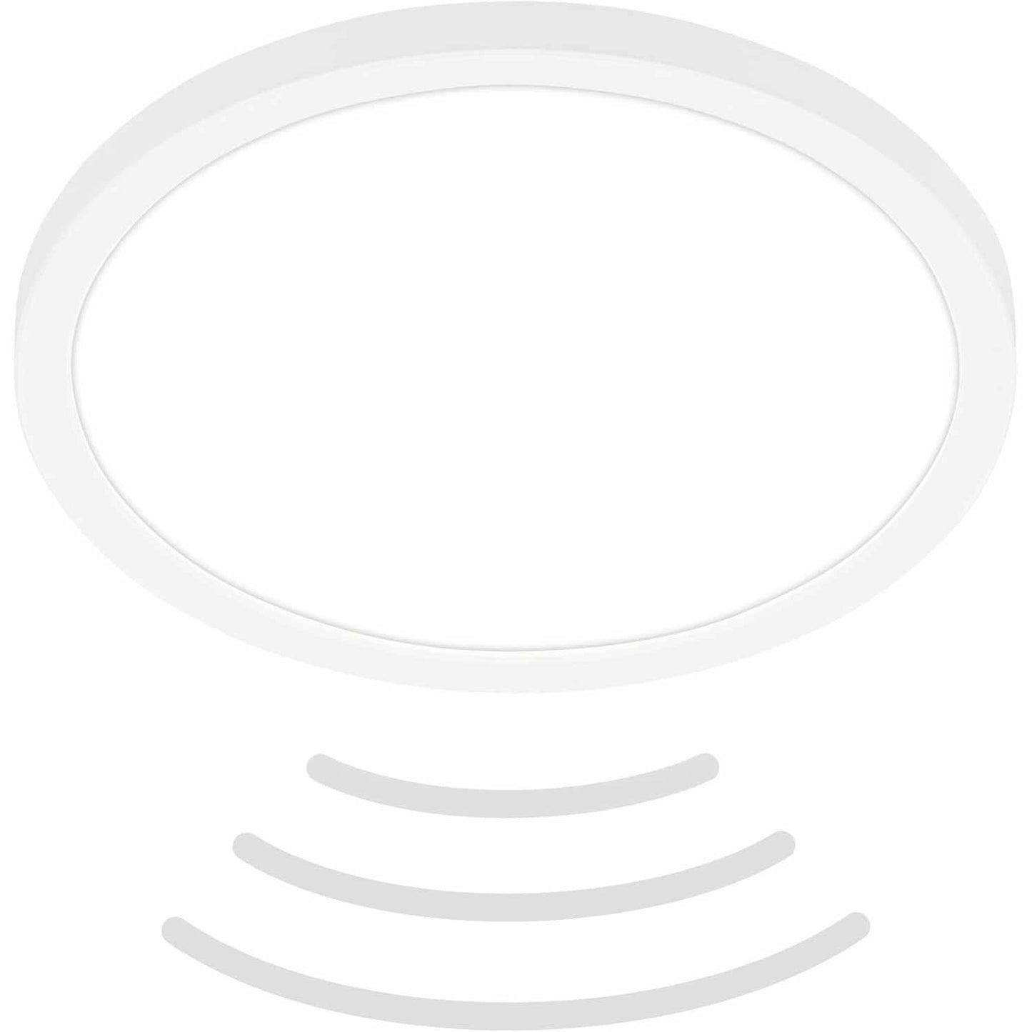 240710 - BRILONER Dritë tavani LED me detektor lëvizjeje, rreze veprimi 3 m, IP44, dritë e bardhë neutrale, 24x3 cm