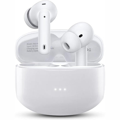 299515 - SER FLYMON Kufje me mikrofon HD, kufje Bluetooth pa tel, IPX7 rezistente ndaj ujit, 30 orë luajtjeje, kontroll me prekje