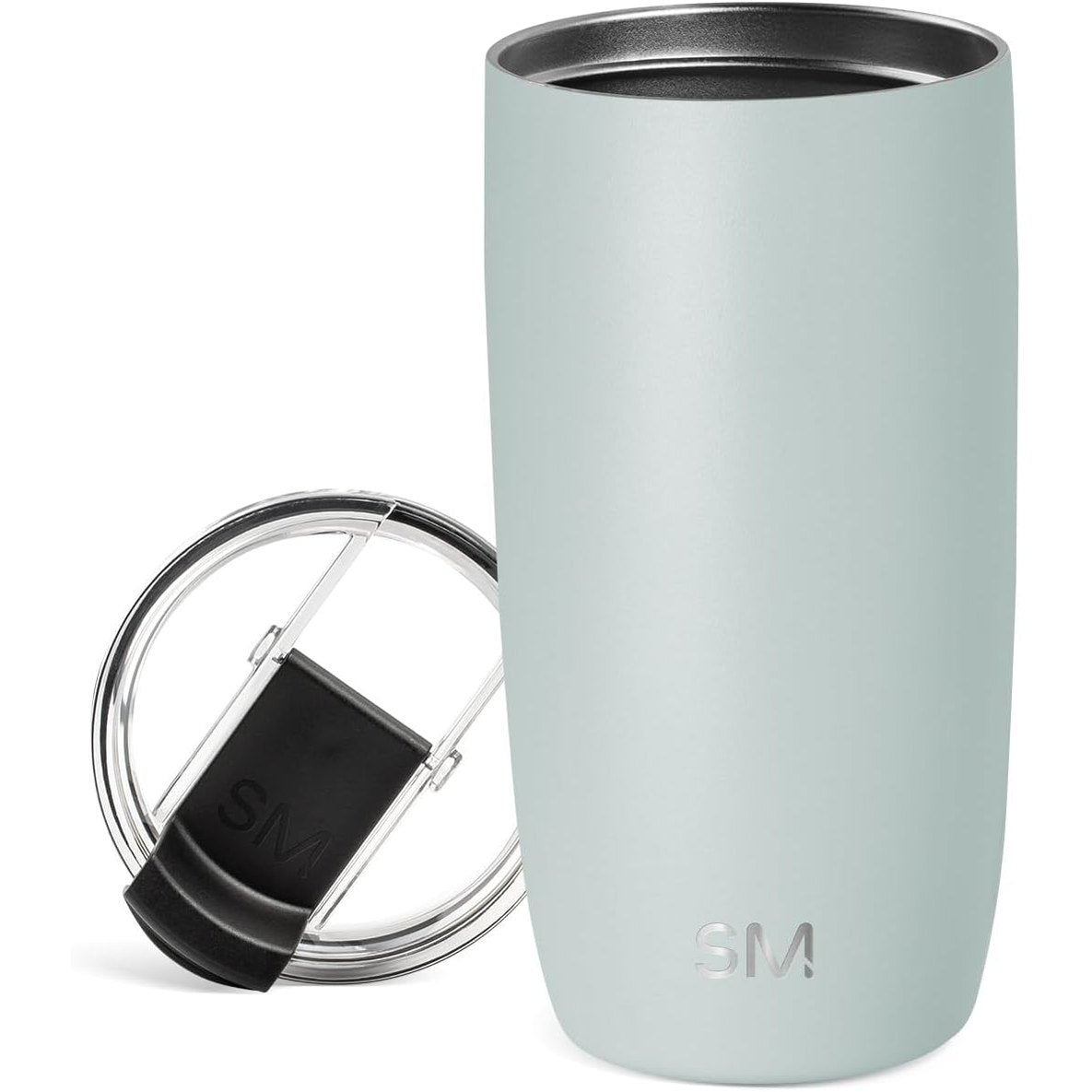 256860 - Filxhan kafeje për udhëtim me kapak të kthyeshëm, çelik inox, 470ml, Sea Glass Sage