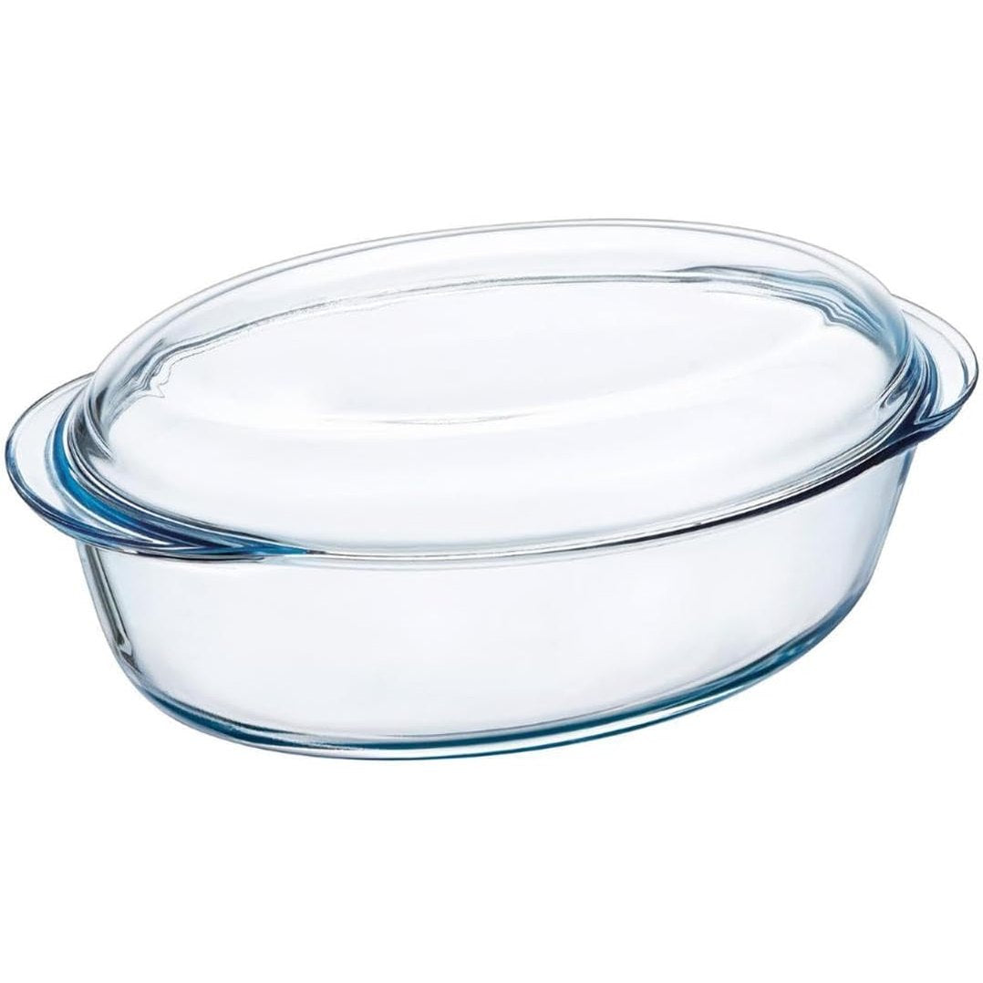 217897 - Pyrex 459A000/7043 Tavë Ovale, Xham, transparente, 0.34 x 0.22 x 0.13 cm