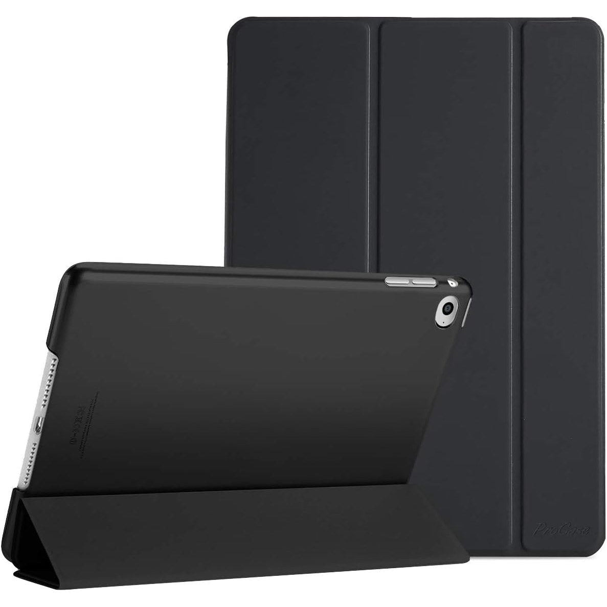 320601 - MBËSHTJELLËSE PROCASE PËR IPAD AIR 2 - 9.7 INÇ, GJENERATA E 2-TË, MODELET A1566 A1567, MBULIM MBROJTËS ME FUNKSION MBËSHTETËSE DHE GJUM/ZGJIM AUTOMATIK PËR IPAD AIR 2 - 9.7 INÇ - E ZEZË