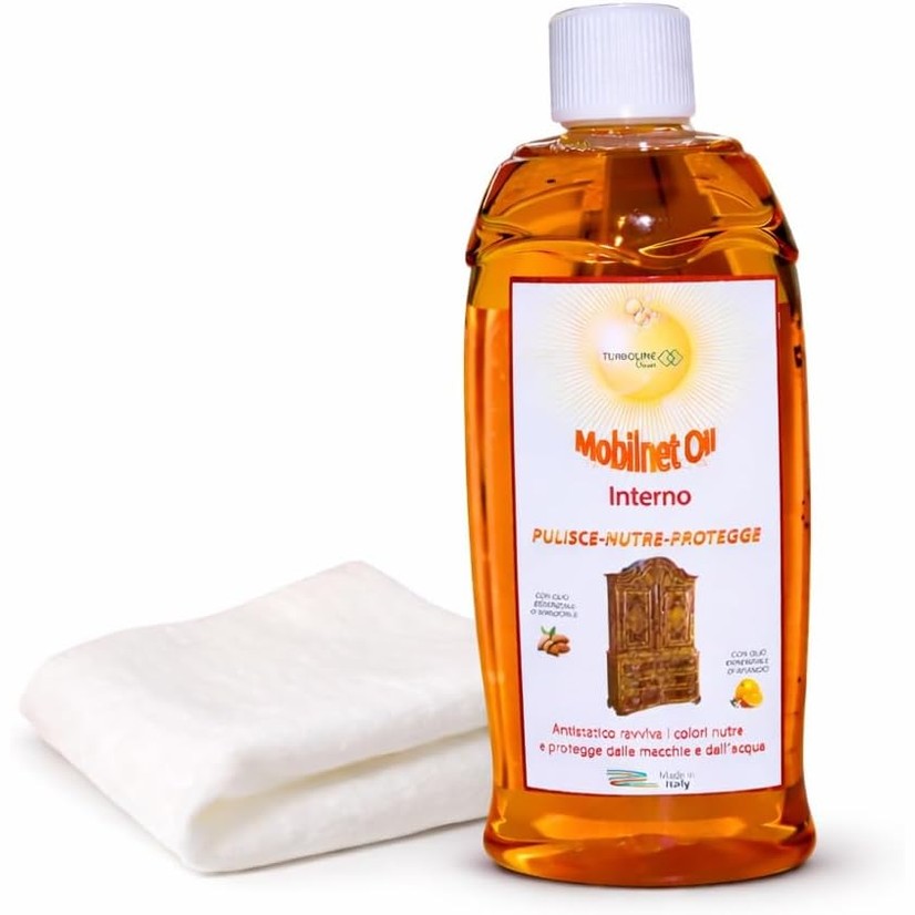 312276 - Vaj druri për ambiente të brendshme, Pastron, ushqen dhe mbron mobiljet antike, 500 ml