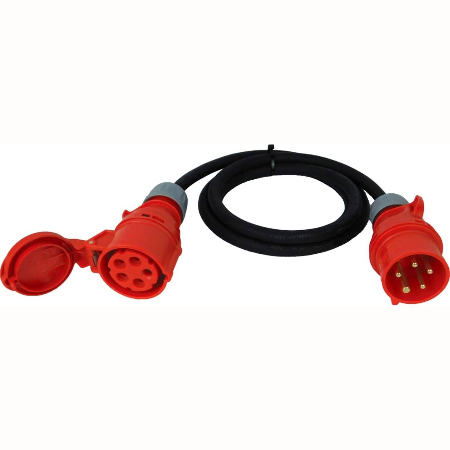 266577 - NWP Kabllo zgjatues CEE 2m 400V 16A, IP44 5x2.5 mm² H07RN-F, për kantiere ndërtimi