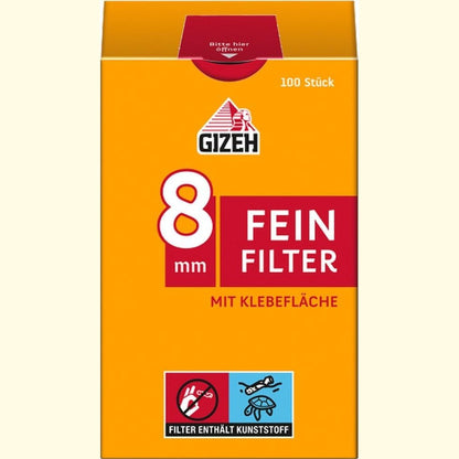 201173 - GIZEH - Filtra të Imët, 10 Pako, çdo Pako me 100 filtra