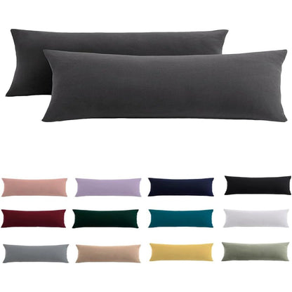 258219 - Mbulesë jastëku për jastëkë anësorë 40x145 cm, set prej 2 copësh, 100% mikrofibër, rezistente dhe hipoalergjike