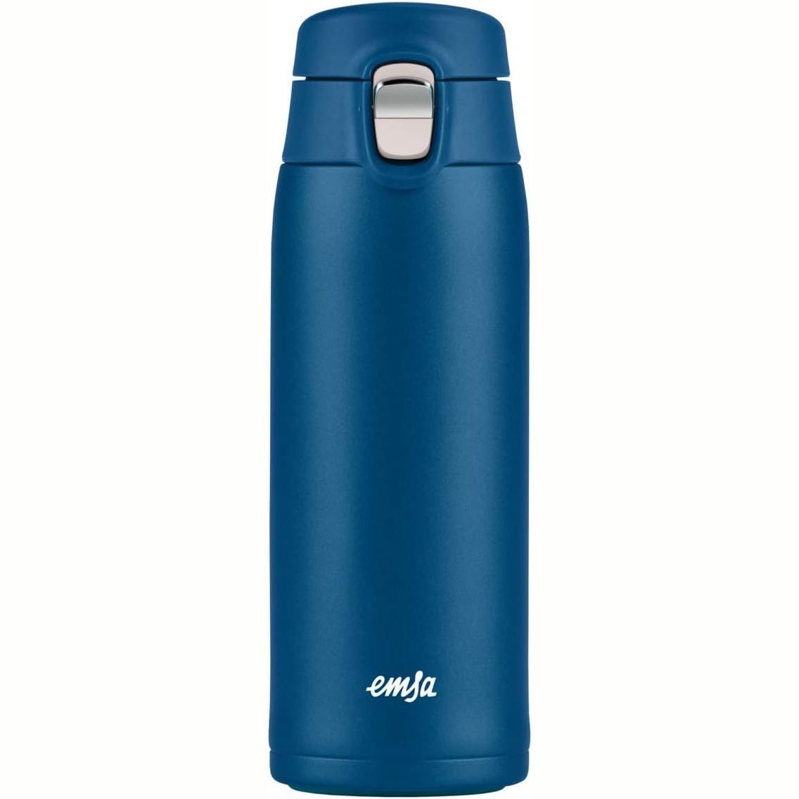 178608 - EMSA N21509 filxhan termo 0.4L inox, mban ngrohtë 8h/ftohtë 16h, 100% kundër rrjedhjeve, kapak i palosshëm, i sigurt për lavastovilje, blu, 1 copë.