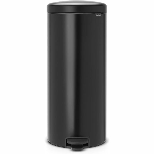 175147 - BRABANTIA NewIcon Kosh Plehrash me Pedale, Kapacitet 30L, Material Kovë Plastike - E Zezë Mat