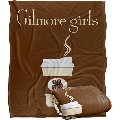 209302 - GILMORE GIRLS Batanije Silky Touch Super e Butë për Vajza, Madhësia 152 x 127 cm