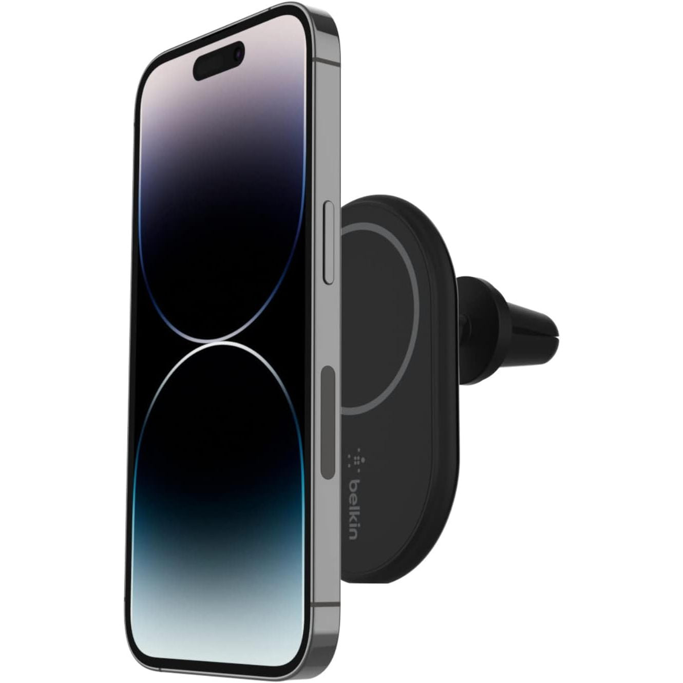 273449 - BELKIN BoostCharge Mbajtëse Magnetike për Telefon në Makinë, Pajtueshme me MagSafe, për iPhone 17, 16, 15, 14, 13, 12 Pro, Max, Plus, Mini (Kablloja përfshihet)