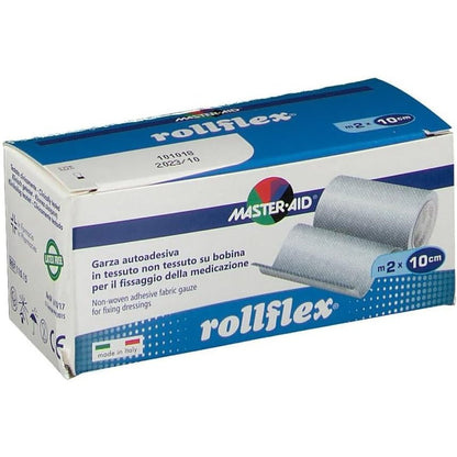 312313 - MASTER-AID Garzë jo e endur vetëngjitëse Rollflex 2 x 10 cm
