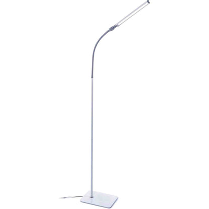 175175 - UNOPRO - Llambë Dysheme LED, Dritë Dite 6,000K, Intensiteti 1,145 Lux në 30cm, 4 Nivele Ndriçimi, Krah Fleksibël në Ngjyrë të Bardhë