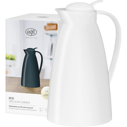 185346 - ALFI 0825010100 Enë e Izoluar Ekologjikisht, Plastikë e Bardhë, Kapaciteti 1.0 L