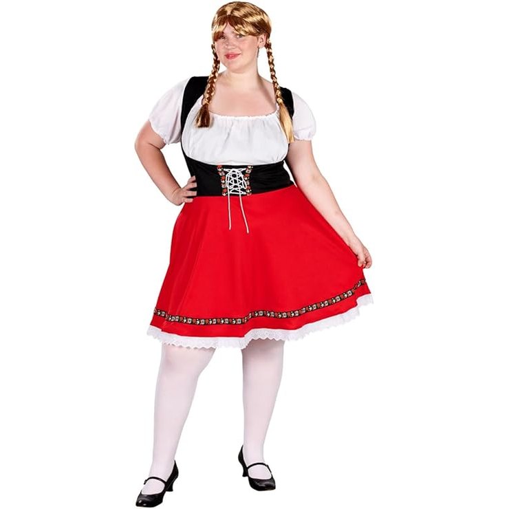 141783 - Orion Costumes kostum Oktoberfest bavarez për femra, madhësi e madhe.