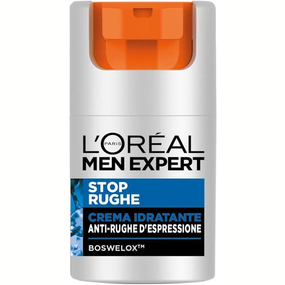 306646 - L'ORÉAL PARIS Men Expert Stop Wrinkles, Krem Hidratues Kundër Rrudhave të Shprehjes, Me Boswelox, 50 ml