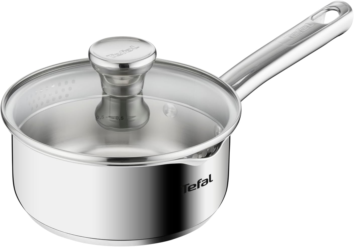 260705 - TEFAL A70522 Tenxhere Duetto | me kapak | 16 cm | çelik inox.