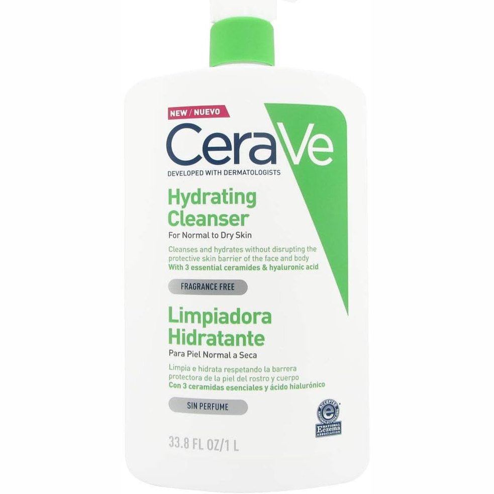 316279 - CERAVE Xhel Pastrues Hidratues (Për Lëkurë Normale deri të Thatë, 1000ml, I pasuruar me Ceramide Esenciale dhe Acid Hialuronik)