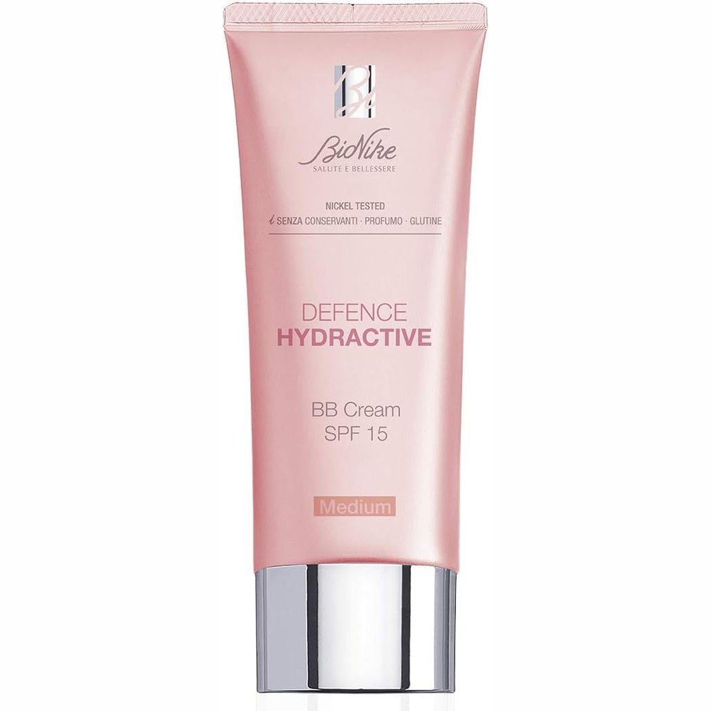 271664 - BIONIKE Defence Hydractive Krem BB Medium, 40 ml, për lëkurë të ndjeshme, hidraton dhe mbron, efekt natyral