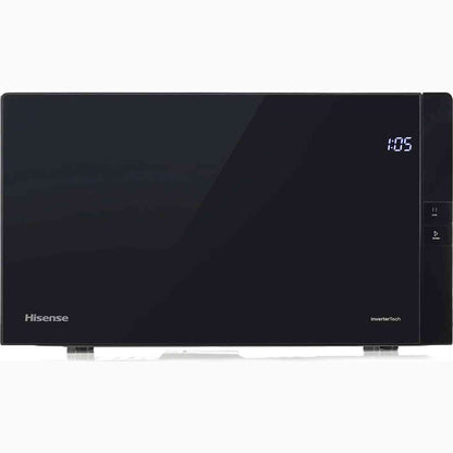 288142 - HISENSE Mikrovalë H25MOBS4HGI, 25 L, 900W, Teknologji Inverteri, 10 Nivele Fuqie, Xham i Temperuar Premium, E Zezë