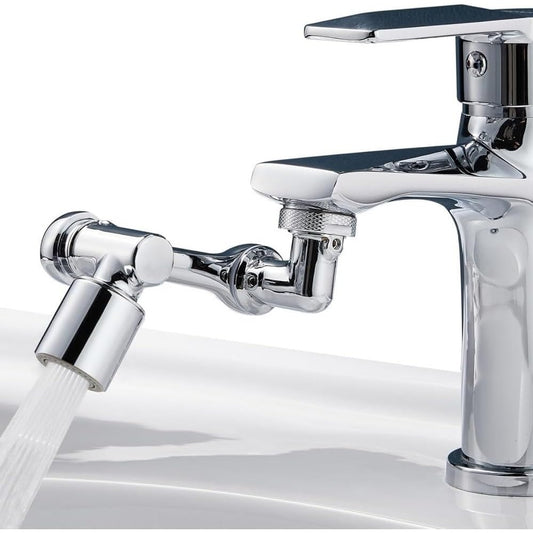 164123 - VOARGE - Zgjatues Rubineti Shumëfunksional Rrotullues 1080 Gradë, Me Adaptor për Banjo dhe Kuzhinë