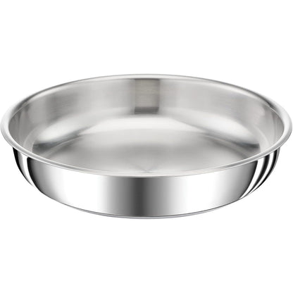221244 - TEFAL Tigan Ingenio Preference 28 cm, çelik inox, i pajtueshëm me induksion, shumëfunksional, që kursen hapësirë L9720602