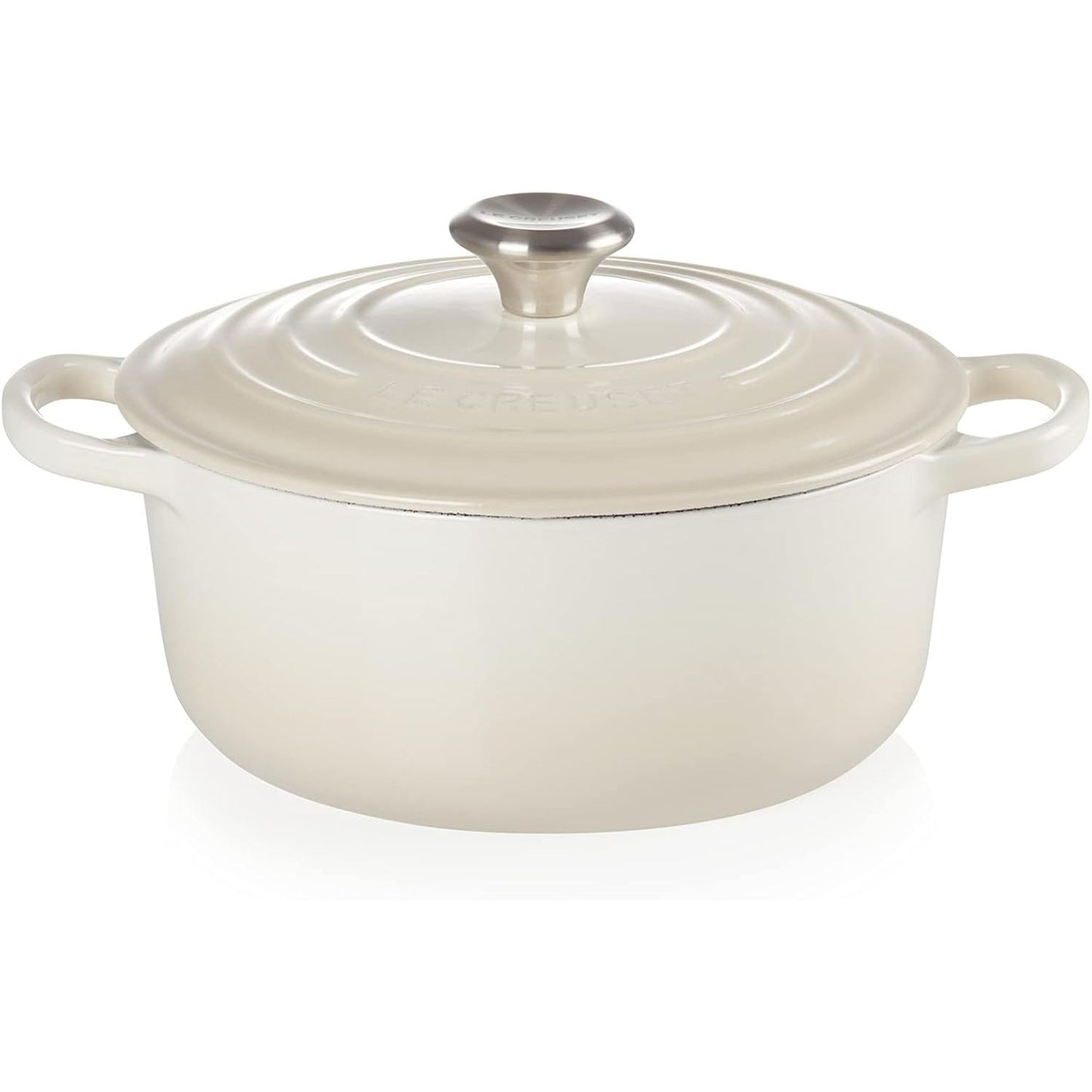 170016 - LE CREUSET Evolution Kokotë e Rrumbullakët prej Gize me Kapak, 20 cm, Ngjyra Marengë, Kod 21177207164430