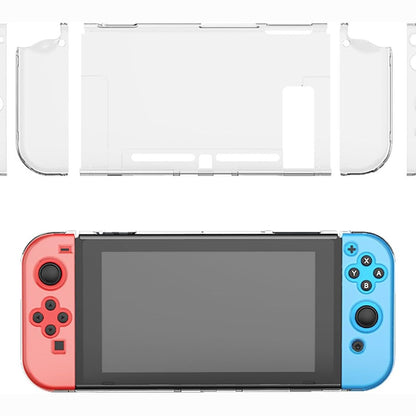 267463 - Mbrojtëse BATHEIDON Clear TPU për Nintendo Switch dhe Joy-Con - Rezistente ndaj goditjeve dhe gërvishtjeve - Dizajn ergonomik - Mbështetje e plotë
