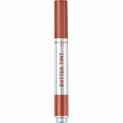 300986 - BOURJOIS Buzëkuq Butter Tint Buz Glaze, 02 HONEY GLACÉ – Formulë me gjalpë shea, teknologji ngjyre pH-reaktive