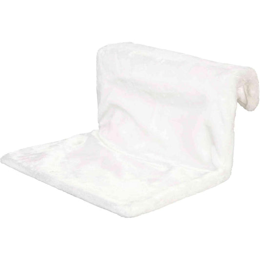 253592 - TRIXIE SHTRAT RADIATORI, prej pelushi të bardhë, 45 × 24 × 31 cm për mace