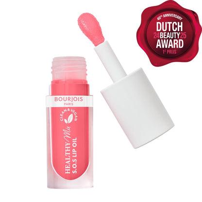 301238 - BOURJOIS Healthy Mix SOS Aceite Labial Melón Amour, 02, 4,5 ml