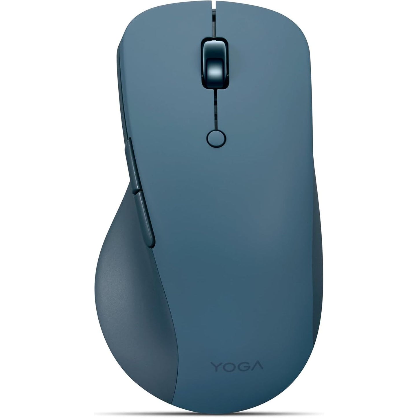 273400 - LENOVO MAUS Yoga Pro, i rikarikueshëm USB-C, modalitet i dyfishtë Bluetooth, 6 butona, dizajn për dorën e djathtë, dizajn ergonomik, butona të programueshëm, rrotë metalike lëvizëse - Tidal Teal
