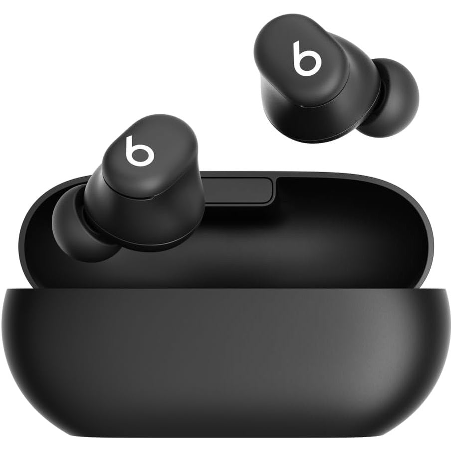 299051 - BEATS Solo Buds - Kufje Bluetooth pa tel, Jetëgjatësi baterie 18 orë, I pajtueshëm me Apple dhe Android, Mikrofon i integruar - E zezë mat
