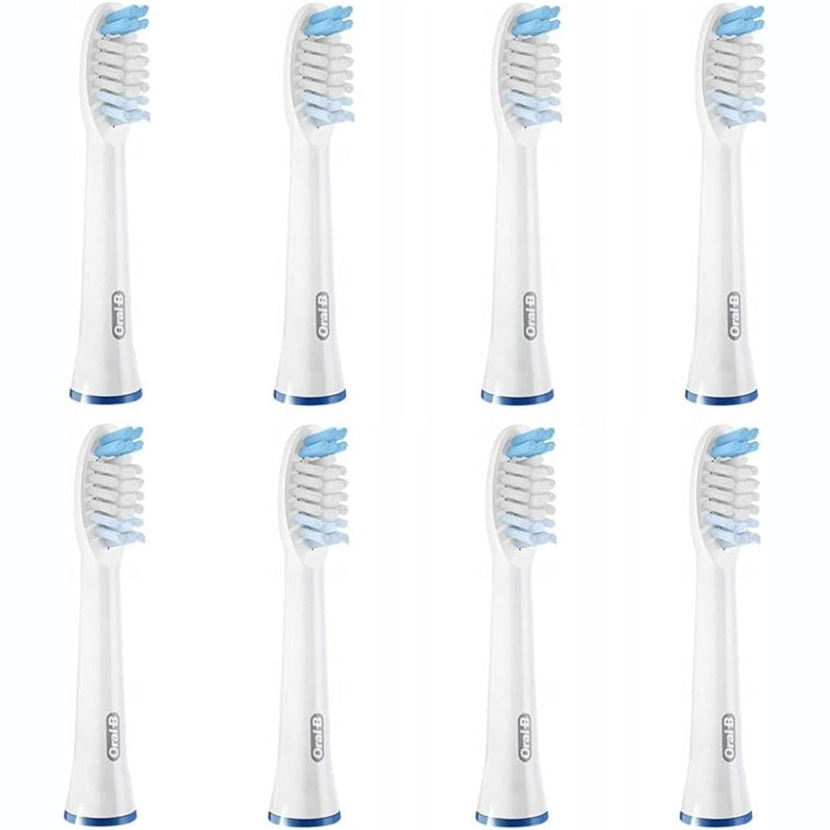 289756 - ORAL-B Koka Furçash Zëvendësuese Pulsonic Clean, të Bardha, Pako me 5 Furça