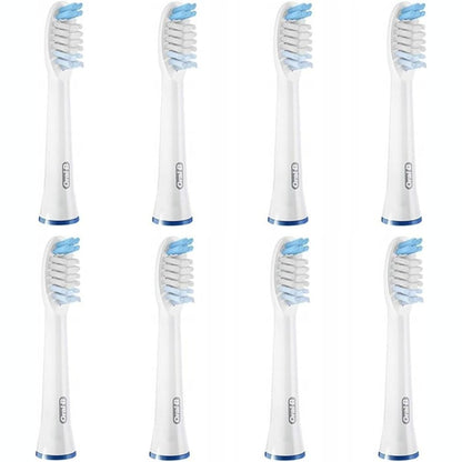 289756 - ORAL-B Koka Furçash Zëvendësuese Pulsonic Clean, të Bardha, Pako me 5 Furça