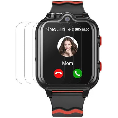 267047 - MBROJTËS EKRANI KROSTMING 3 X QELQ I TEMPERUAR PËR ORËN SMARTPHONE 4G GPS PËR FËMIJË ME EKRAN 1.69 INÇ