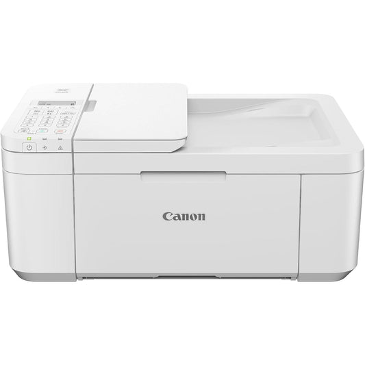 126193 - CANON PIXMA TR4750i - Printer Multifunksional 4-në-1 pa tel - Printim, Skanim, Kopjim, Faks - Printimi Dupleks, ADF 20-Fletë, Printim Fotosh 4x6 pa Kufij, I Pajtueshëm me Planin e Printimit PIXMA - Ngjyra e Bardhë