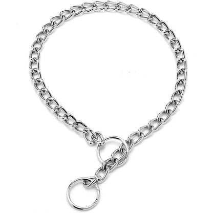 224124 - JAKA QENSHH Martingale, me zinxhir argjendi, për XXS, XS, Small, Medium, Large