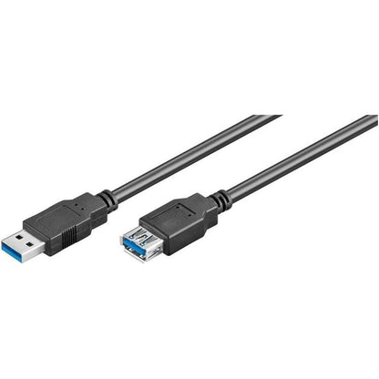 267013 - GOOBAY Kabllo Zgjatimi 93999 USB 3.0 Super Speed, i Zi, Gjatësi Kablli 3m